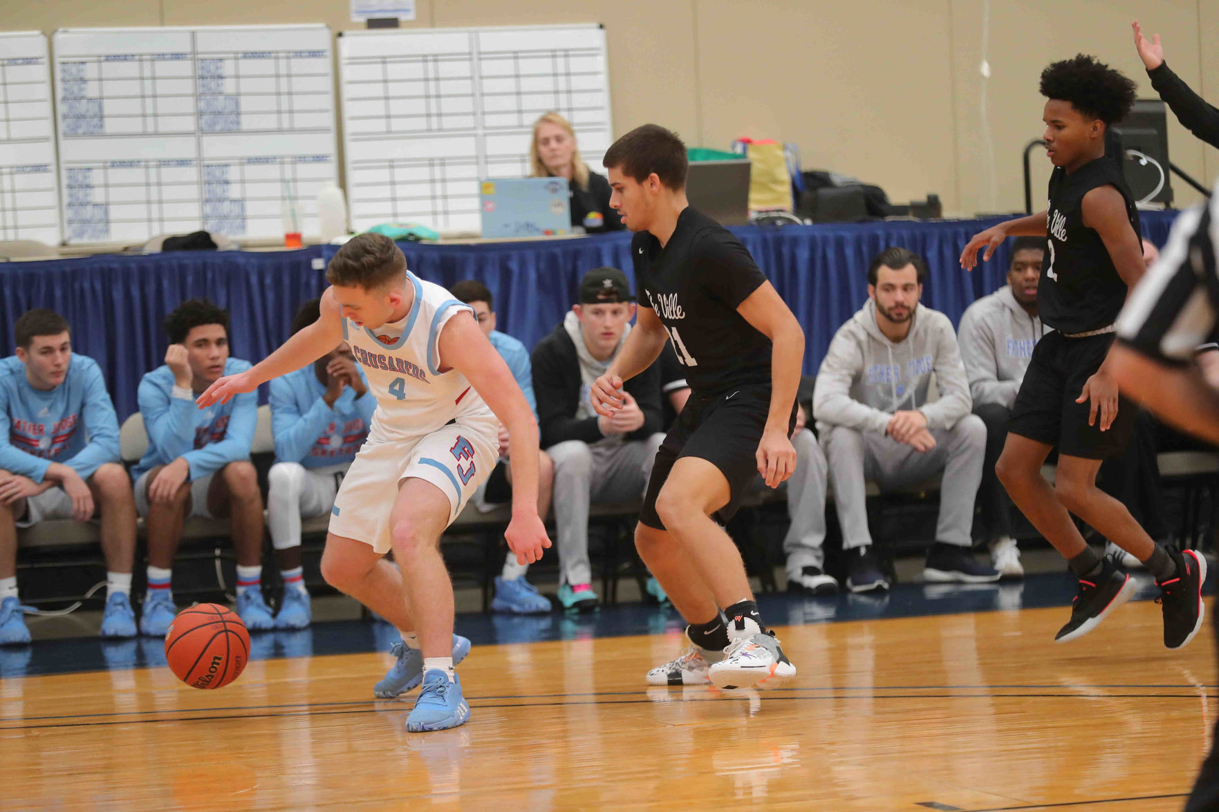 Pleasantville vs Father Judge in a Boardwalk Basketball Classic